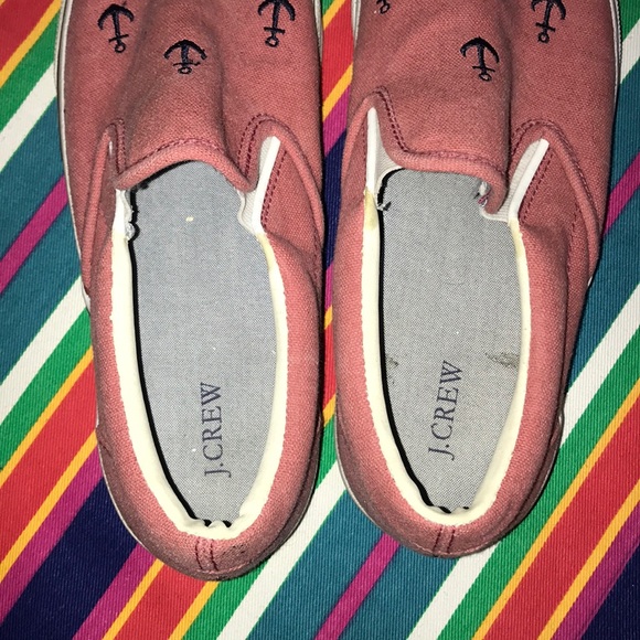 J crew coral anchor slip ons - Picture 2 of 5